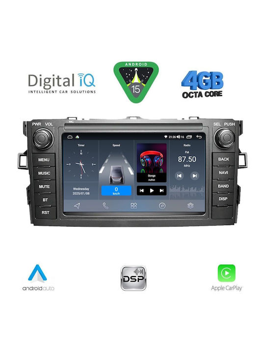 Digital IQ Car Audio System for Toyota Auris 2007-2012 with Touch Screen 7" Digital IQ BLF 328 CPA