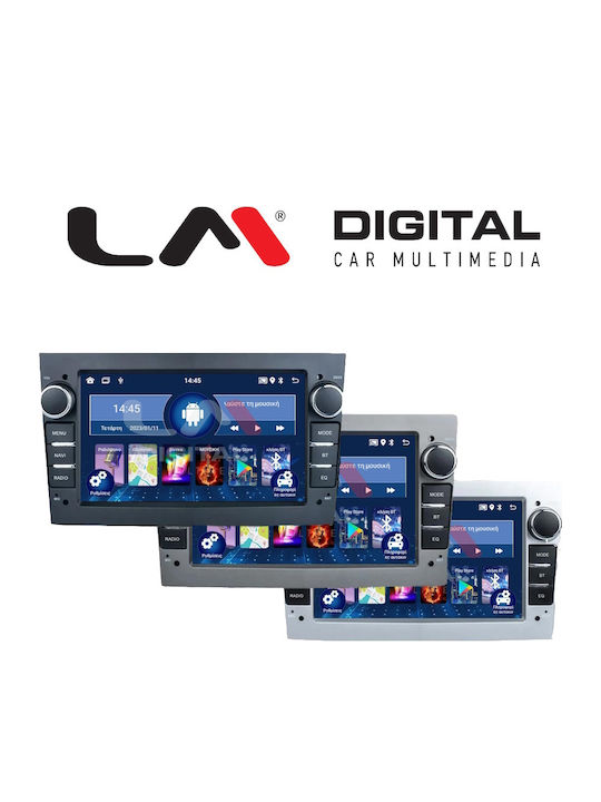 LM Digital Ηχοσύστημα Αυτοκινήτου για Opel Agila / Antara / Astra / Combo / Corsa / Vectra / Zafira 2011 (Bluetooth/USB/WiFi/GPS/Apple-Carplay/Android-Auto)