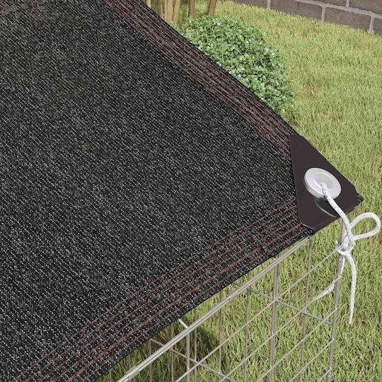 vidaXL 42019236 Metallischer Käfig für Kaninchen 400cmx78cmx78cmcm.