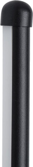 VenCore Modern Lamp Wall with Integrated LED and Adjustable White Light Black