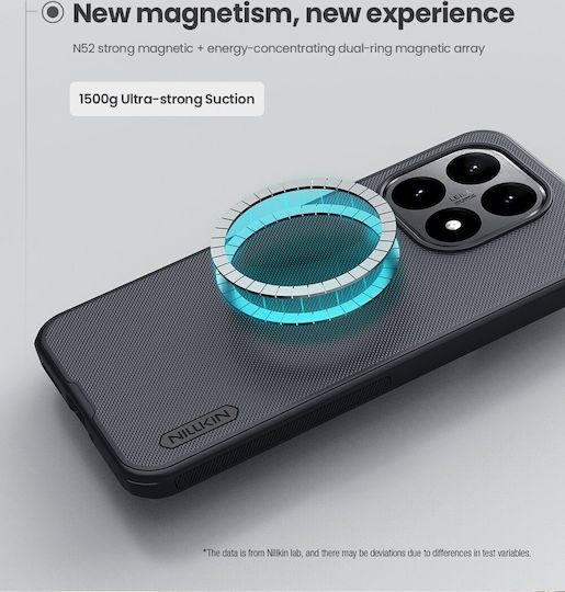 Nillkin Super Frosted Back Cover Plastic / Silicone Black (Xiaomi 15T)