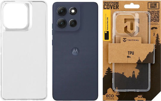 Tactical Back Cover Σιλικόνης Διάφανο (Moto G86)