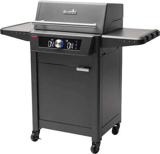 Char-Broil Evolve Cu picioare Grătar Electric Grătar 2400W cu Capac și Termostat Reglabil 57bucx39buccm