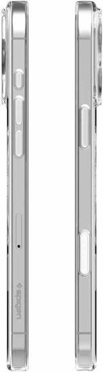 Spigen Thin Fit T Back Cover Plastic / Silicone 1.55mm Clear White (iPhone 16 Pro)