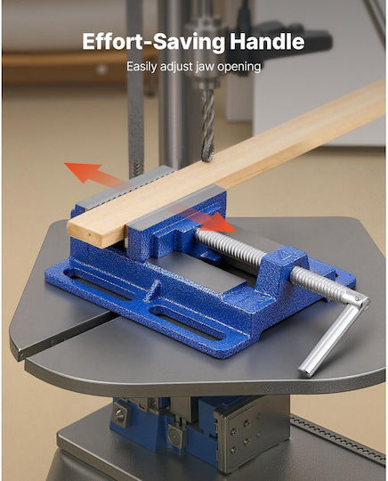 Vevor Fixed Drill Press Vise made of Cast Iron with Maximum Opening of 102mm