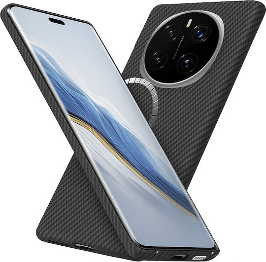 Techsuit Back Cover Aramid Fiber Μαύρο (Honor Magic7 Pro)