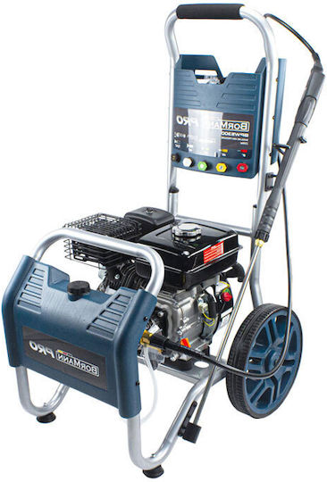 Bormann Pro BPW5300 Mașină de spălat cu presiune Benzină 208cc 6.5hp cu Presiune 250bar și Pompa metalică