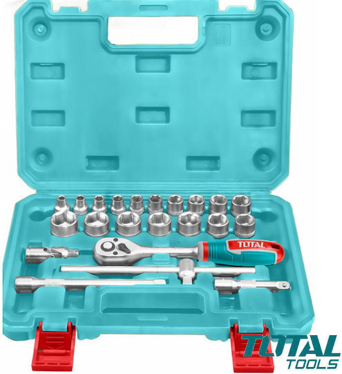 Total Set Ratchet 3\8" 22pcs