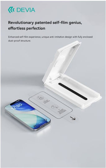 Devia Premium Glass Screen Protector Included Applicator Van Series Crystal Diamond Iphone Air