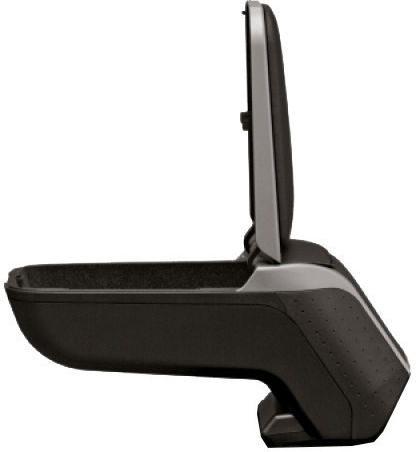 Rati Armster Car PU Armrest Universal Silver