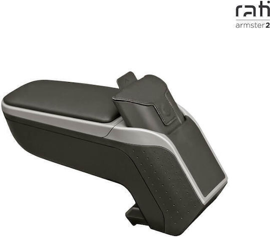 Rati Armster Car PU Armrest Universal Peugeot 308 Silver