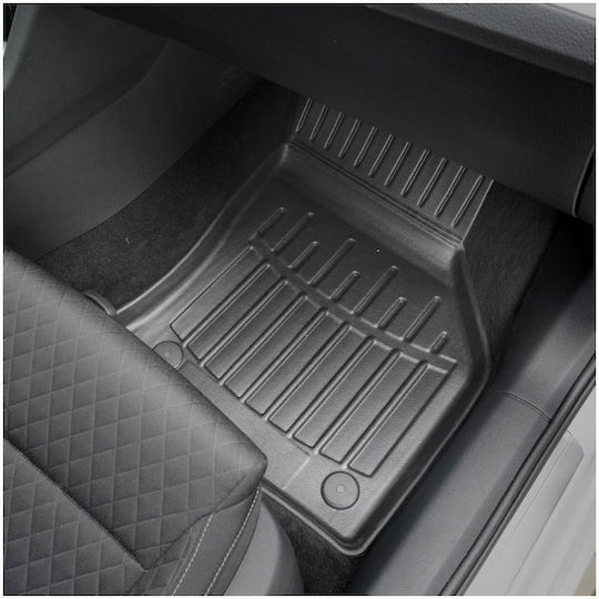 Umbrella Set Covorașe Față și Spate 2buc din Furtun pentru Renault Zoe 2018+ Negre