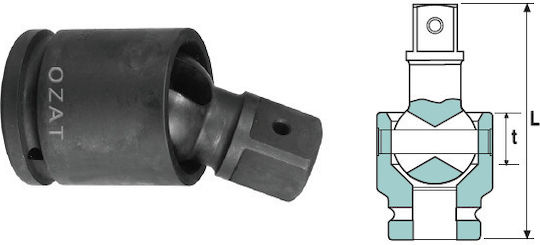 Impact Cardan Intermediar 2 1/2'' 2.1/2''