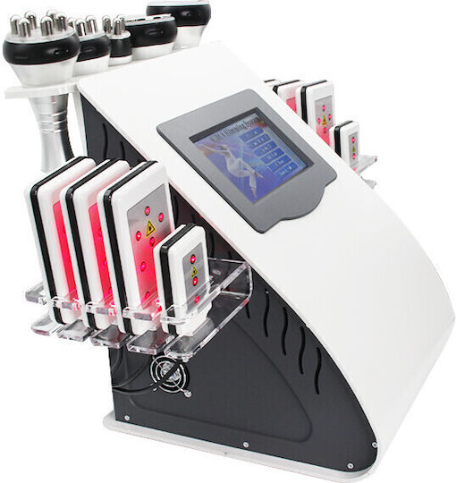 Professionelles 6-in-1 Kosmetisches Gerät 40kHz Kavitation Lipolaser Vakuum Multipolar Rf Kim 8