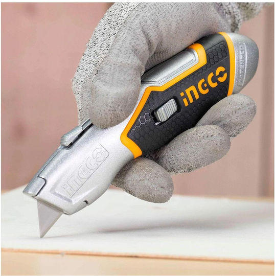 Ingco Faltmesser mit 5 Klingen