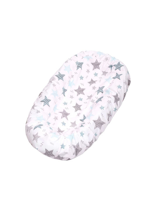 Kidizi Baby Pillow Cover Grey, Mint