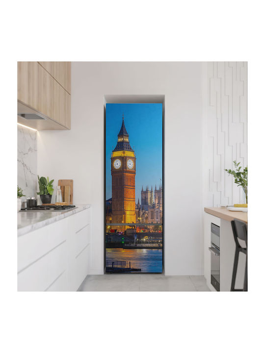 Magnetic Husă Pentru Frigider Decorativă Big Ben În Londra Noaptea 60x180 Cm Magnetic Husă Pentru Frigider Decorativă Big Ben În Londra Noaptea 60x180 Cm