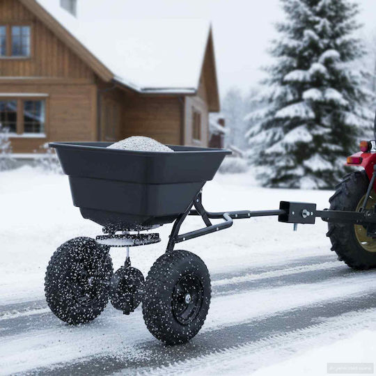 vidaXL 42019628 Cu roți Distribuitor de semințe / îngrășăminte