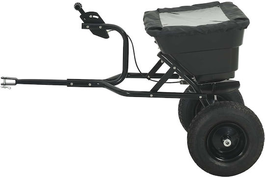 vidaXL 42019628 Cu roți Distribuitor de semințe / îngrășăminte