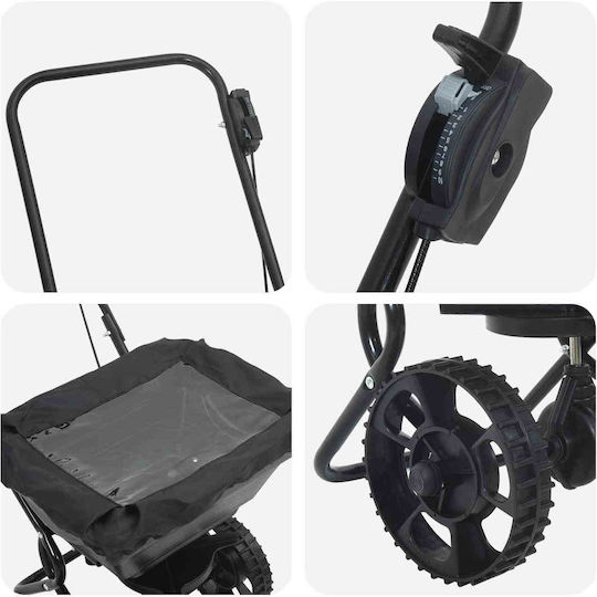 vidaXL 42019626 Wheeled Seed/Fertilizer Distributor