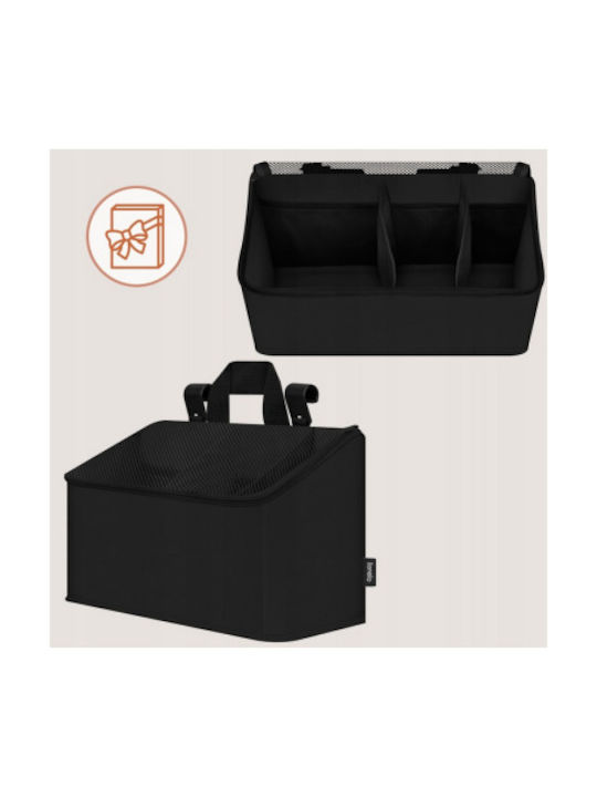 Lionelo Hanging Organizer for Crib Playpen Sidepocket Medium Black