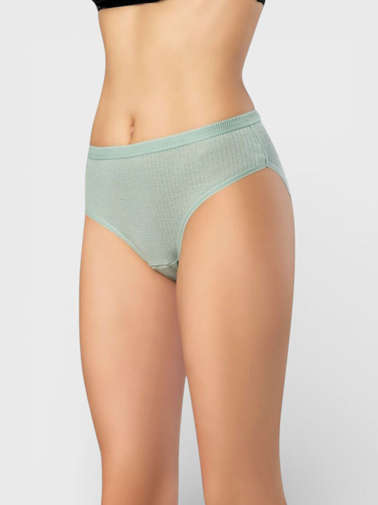 Ψηλόμεσα Γυναικεία Slip 3Pack Πολύχρωμο
