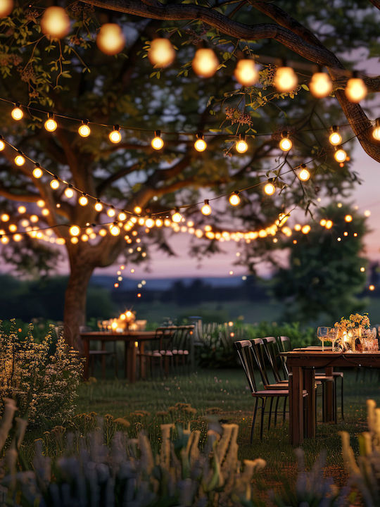 Alista Home Garland Lights Exterior 15m