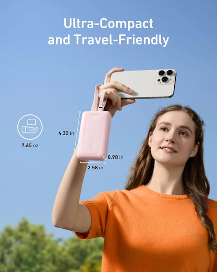 Anker Zolo Power Bank 10000mAh 30W с USB-C порт Черен