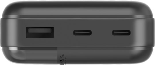 Energizer UE20050CC Power Bank 20000mAh 15W με Θύρα USB-A και 2 Θύρες USB-C Μαύρο
