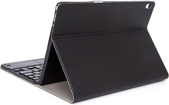 Flip Cover με Πληκτρολόγιο στα Αγγλικά US Μαύρη (Lenovo Tab M10 10.1")