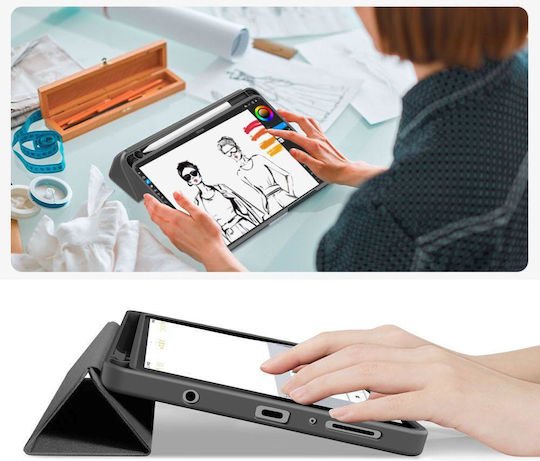 Tech-Protect Флип капак Сив (Galaxy Tab A9+, A11+ Plus, X210, X215, X216, X230, X235, X236)