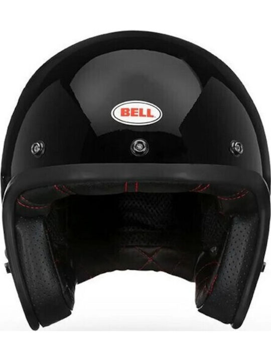 Bell Custom 500 Black Motorcycle Helmet Jet ECE 22.06 982gr
