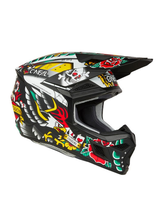O'Neal 3 Series Inked Motocross ECE 22.06 Multi O'Neal 3 Series Inked Motocross ECE 22.06 Multi