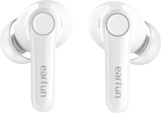 Earfun Air Pro 4 In-ear Bluetooth Handsfree Earphones with Sweat Resistance and Charging Case White