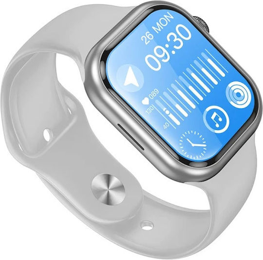 Hoco Y23 Aluminium Smartwatch (Λευκό)