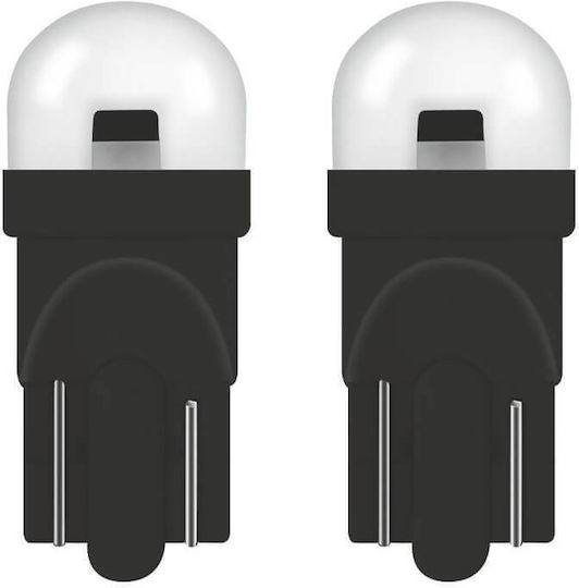 Neolux Lamps Car T10 LED 6000K Cold White 12V 0.5W 2pcs