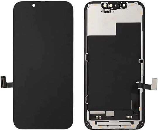 Οθόνη Soft με Μηχανισμό Αφής για iPhone 15 Pro Max (Μαύρο)