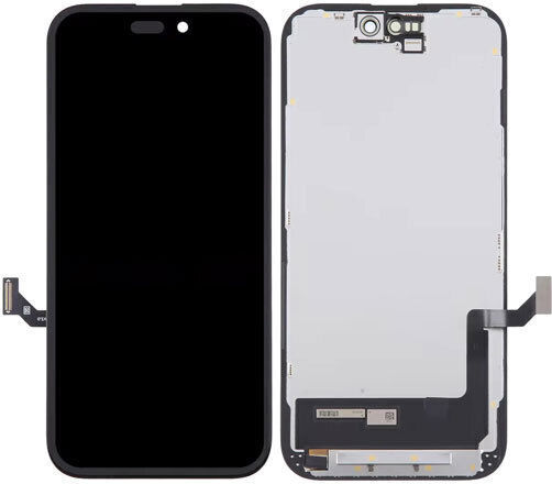 Οθόνη OLED mit Touch-Mechanismus für iPhone 15 (Schwarz)