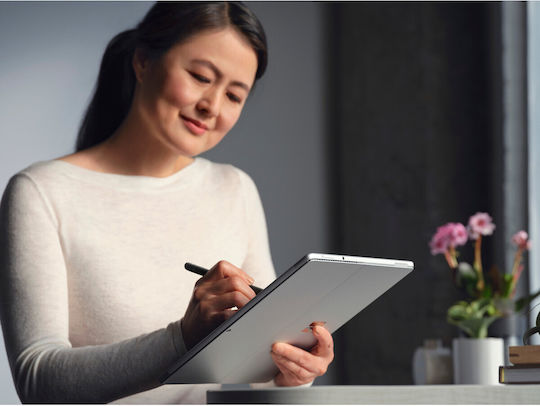 Microsoft Surface Slim Pen 2 Стилус Пен с Palm Rejection за Microsoft Surface в Черен цвят 8WX-00002