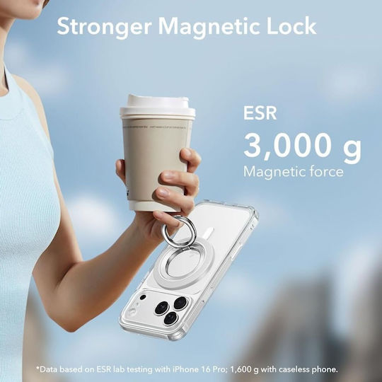 ESR Halolock Magsafe in Weiß Farbe