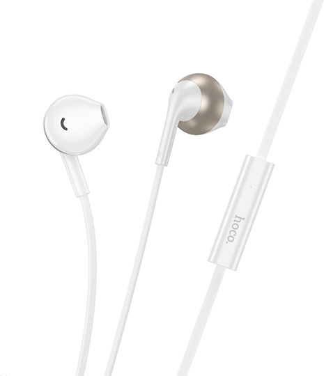 Hoco M115 In-ear Handsfree Headphones with Connector USB-C White