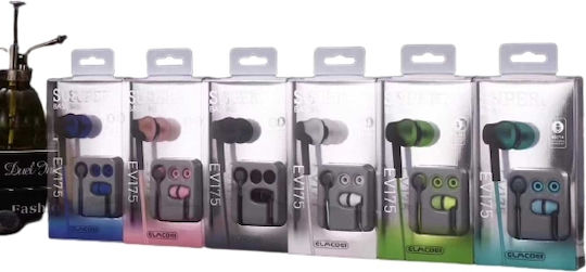 201527_pi In-ear Handsfree Headphones with Connector 3.5mm Pink
