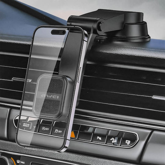 Awei Car Mobile Mount with Magnet Black