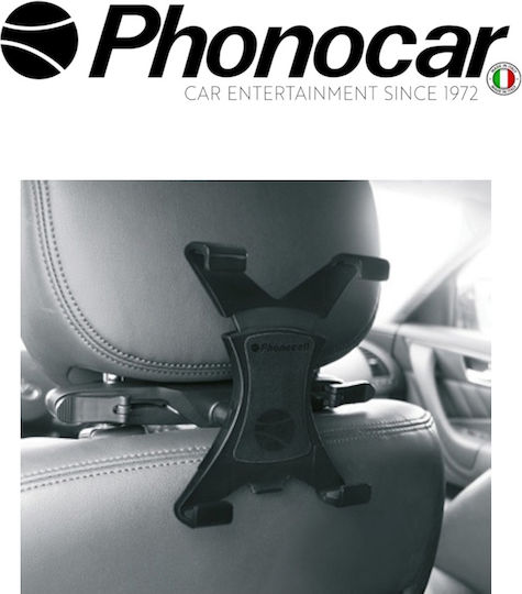 Phonocar Car Mobile & Tablet Mount with Adjustable Hooks Black