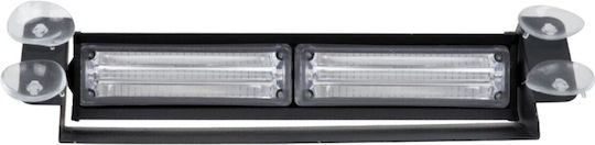 Vencore Vencore 6855-10013 LED Cree CXB COB Car Windshield Bar Suction Cups Emergency Lighting Dual Color Red-Blue 12-24V