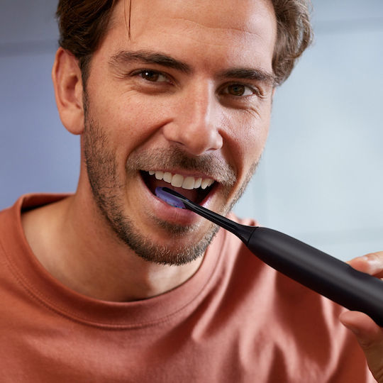 Philips Sonicare Irigator bucal cu Senzor de Presiune și Husă de Călătorie Negru
