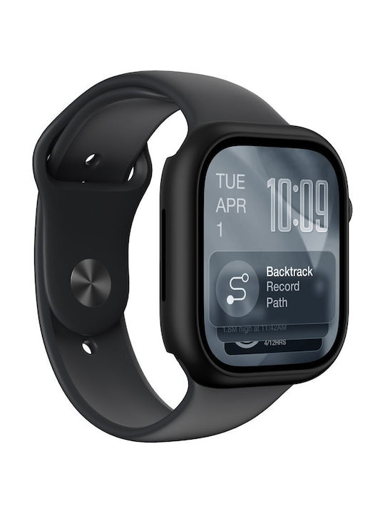 AmazingThing Minimal Πλαστική Θήκη σε Μαύρο χρώμα για Apple Watch Series 11 46mm