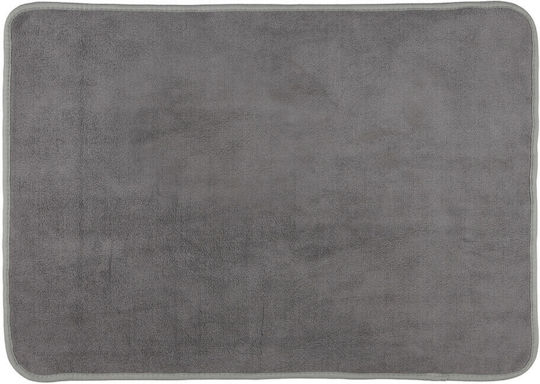 Premium Qualität Doppeltes Mikrofaser-Auto-Tuch 50x70 Cm Grau Blau