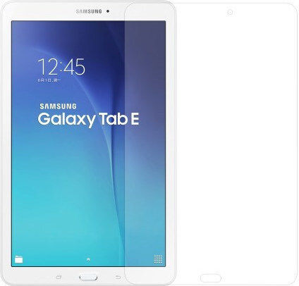 10D 0.3mm Vollflächig gehärtetes Glas (Galaxy Tab E 9.6) Schwarz
