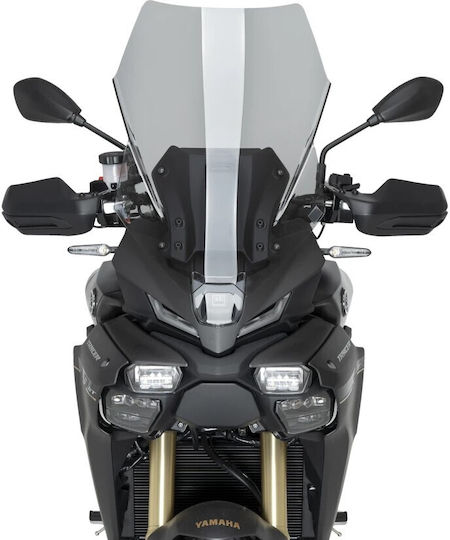 Motorcycle Windshield Dark Smoke Touring Screen Yamaha Tracer 9 GT GT+ 22456F Puig